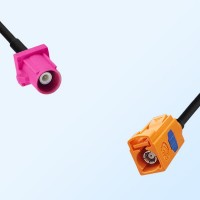 75Ohm Fakra H Male - Fakra M Female Cable Assemblies