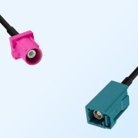 75Ohm Fakra H Male - Fakra Z Female Cable Assemblies