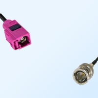 75Ohm Fakra H Female - BNC Male Cable Assemblies