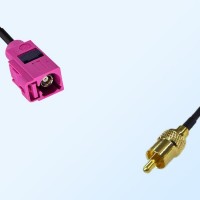 75Ohm Fakra H Female - RCA Male Cable Assemblies