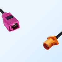 75Ohm Fakra H Female - Fakra M Male Cable Assemblies