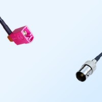 75Ohm Fakra H Female Right Angle - BNC Female Cable Assemblies