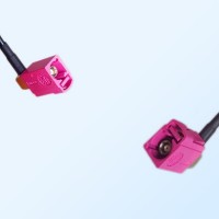 75Ohm Fakra H Female R/A - Fakra H Female R/A Cable Assemblies