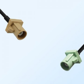 75Ohm Fakra I Male - Fakra N Male Cable Assemblies