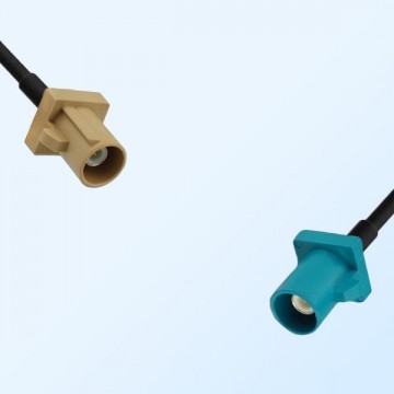 75Ohm Fakra I Male - Fakra Z Male Cable Assemblies