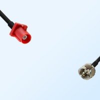 75Ohm Fakra L Male - F Male Cable Assemblies
