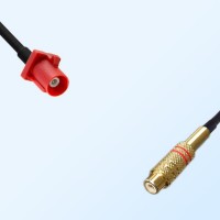 75Ohm Fakra L Male - RCA Female Cable Assemblies