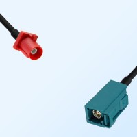 75Ohm Fakra L Male - Fakra Z Female Cable Assemblies