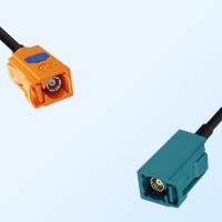 75Ohm Fakra M Female - Fakra Z Female Cable Assemblies