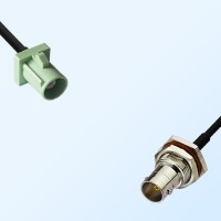 75Ohm Fakra N Male - BNC Bulkhead Female with O-Ring Cable Assemblies