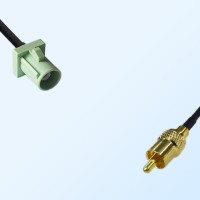 75Ohm Fakra N Male - RCA Male Cable Assemblies