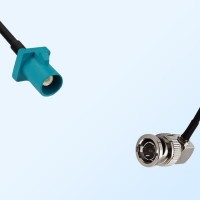 75Ohm Fakra Z Male - BNC Male Right Angle Cable Assemblies
