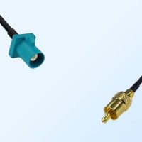 75Ohm Fakra Z Male - RCA Male Cable Assemblies