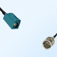 75Ohm Fakra Z Female - BNC Male Cable Assemblies