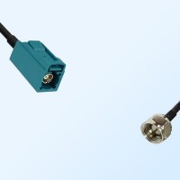 75Ohm Fakra Z Female - F Male Cable Assemblies