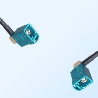 75Ohm Fakra Z Female R/A - Fakra Z Female R/A Cable Assemblies