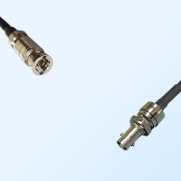 75Ohm HD-BNC/Micro BNC Male - HD-BNC/Micro BNC Bulkhead Female Cable