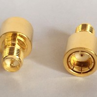 DC-12GHz RP SMA Male Quick Push-on to RP SMA Female RF Adapter