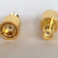 DC-12GHz RP SMA Male Quick Push-on to SMA Female RF Adapter
