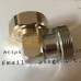 Right Angle 7/16 DIN Male to 7/16 DIN Female RF Adapter