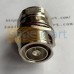 7/16 DIN Male to 7/16 DIN Bulkhead Female with O-Ring RF Adapter