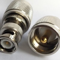 BNC Male to UHF Male RF Adapter