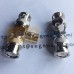 1 BNC Female to 2 BNC Male T Type Adapter