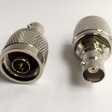BNC Female to N Male RF Adapter