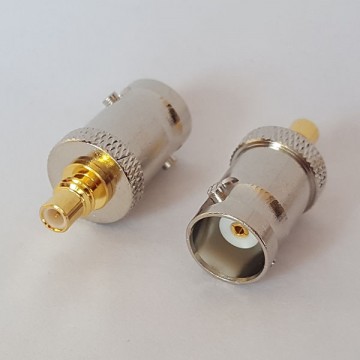 BNC Female to SMC Male RF Adapter