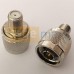 F Female to N Male RF Adapter