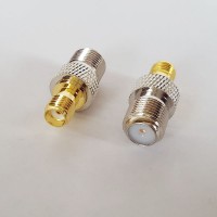 F Female to SMA Female RF Adapter