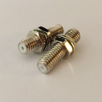 Microdot 10-32 Female to Microdot 10-32 Bulkhead Female RF Adapter