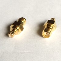MCX Male to SMA Female RF Adapter