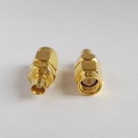 MCX Female to SMA Male RF Adapter