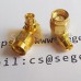 Right Angle MCX Female to SMA Male RF Adapter