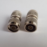 N Male to N Male RF Adapter