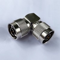 Right Angle N Male to N Male RF Adapter