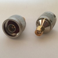 N Male to SMA Male RF Adapter