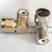 Right Angle N Male to UHF Female RF Adapter
