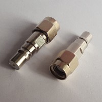 QMA Female to RP SMA Male RF Adapter