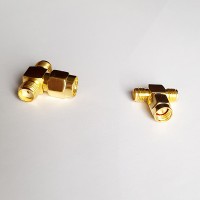 1 SMA Male to 2 SMA Female T Type Adapter