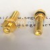 30mm Long Type SMA Female to SMA O-Ring Bulkhead Female RF Adapter