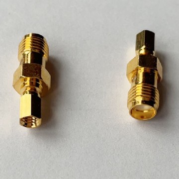 SMA Female to SSMC Female RF Adapter