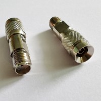 SMA Female to 1.0/2.3 DIN Male RF Adapter