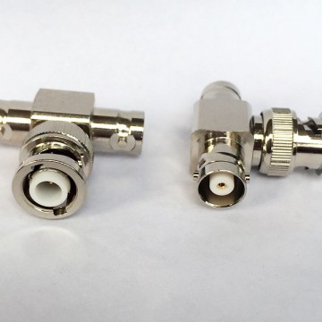 1 MHV Male to 2 MHV Female T Type Adapter