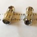 75 Ohm F Male to F Male Quick Push-on RF Adapter