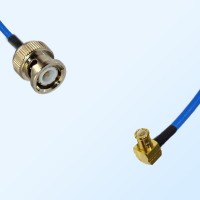 MCX Male Right Angle - BNC Male Semi-Flexible Cable Assemblies