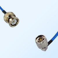 N Male Right Angle - BNC Male Semi-Flexible Cable Assemblies