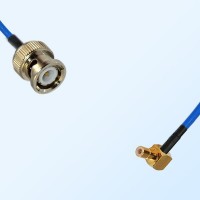 SMB Male Right Angle - BNC Male Semi-Flexible Cable Assemblies