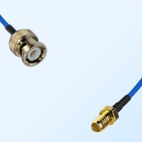 SSMA Female - BNC Male Semi-Flexible Cable Assemblies